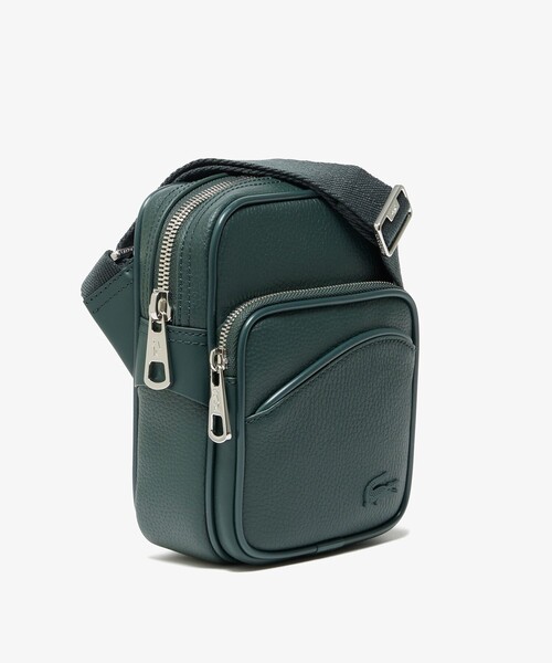 「LACOSTE」 ショルダーバッグ FREE ダークグリーン メンズの画像