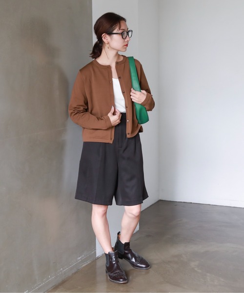 「feepur」 ニットカーディガン MEDIUM ブルー レディース_画像4