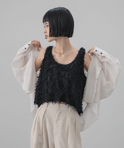 PICCIN PERLA ベスト ジレ チュールジレ レディース : ZOZOTOWN Yahoo