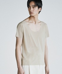 WYM LIDNM インナーシャツ 肌着 COOL DRY DEODORANT WIDE U NECK INNER