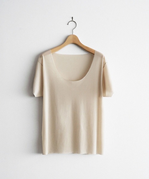 WYM LIDNM インナーシャツ 肌着 COOL DRY DEODORANT WIDE U NECK INNER