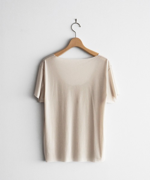 WYM LIDNM インナーシャツ 肌着 COOL DRY DEODORANT WIDE U NECK INNER