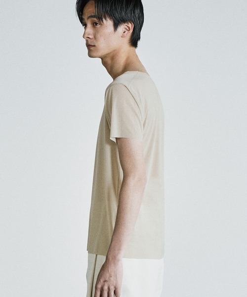 WYM LIDNM インナーシャツ 肌着 COOL DRY DEODORANT WIDE U NECK INNER
