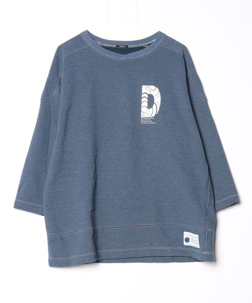 DENHAM（デンハム） ワンポイントスウェットカットソー X-LARGE