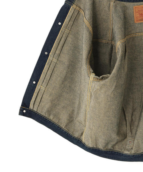 「LEVI'S VINTAGE CLOTHING」 デニムジャケット S ブルー メンズ_画像5