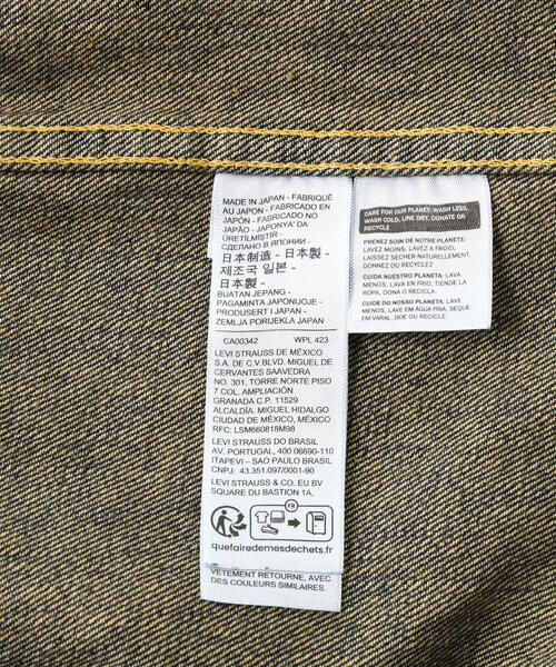 「LEVI'S VINTAGE CLOTHING」 デニムジャケット S ブルー メンズ_画像7
