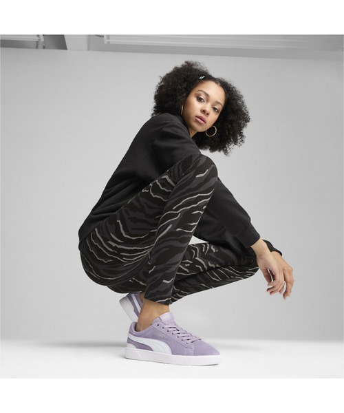 「PUMA」 ローカットスニーカー 23.0cm プラム レディース_画像2