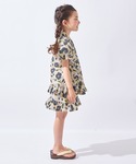 甚平 浴衣 ガールズ甚平 キッズ 子供 女の子の詳細画像2
