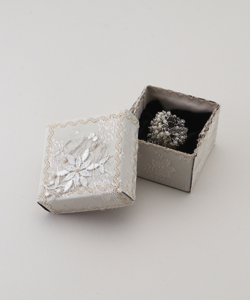 指輪 リング JEAN FRANCOIS MIMILLA ジャンフランソワミミラ Glass Beads ＆ Stee リング BAG101の画像