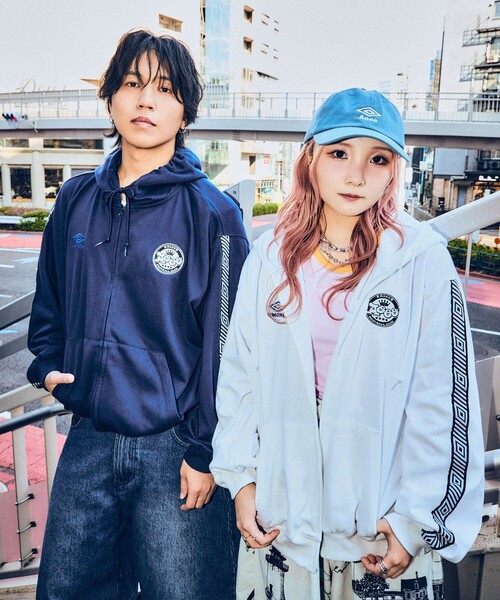 umbro（アンブロ） キャップ 帽子 × Aooo 6パネル ロゴキャップ メンズ