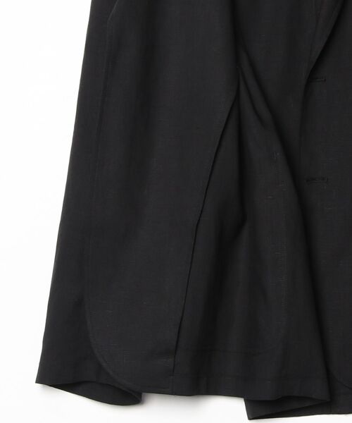 ジャケット テーラードジャケット 「ATON」 SILK LINEN MIXING TAILORED JACKET メンズ レディースの画像