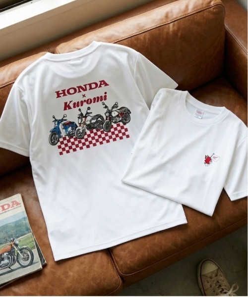 sanrio（サンリオ） tシャツ 「HONDA/ホンダ×Sanrio/サンリオ」HONDA