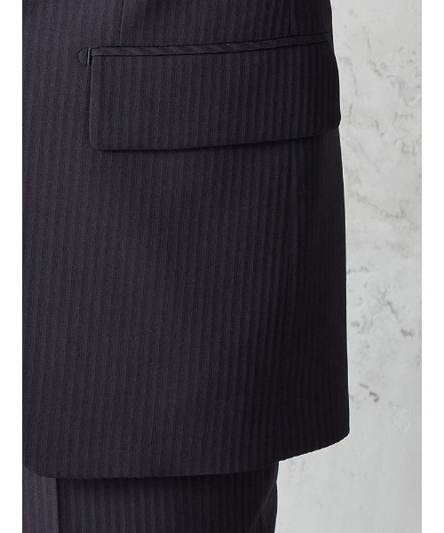 「Perfect Suit FActory」 スーツ AB5 ネイビー メンズ_画像7
