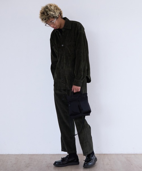 シャツ LES TIEN OVERSIZED BUTTON UP (WC-1094) メンズの画像