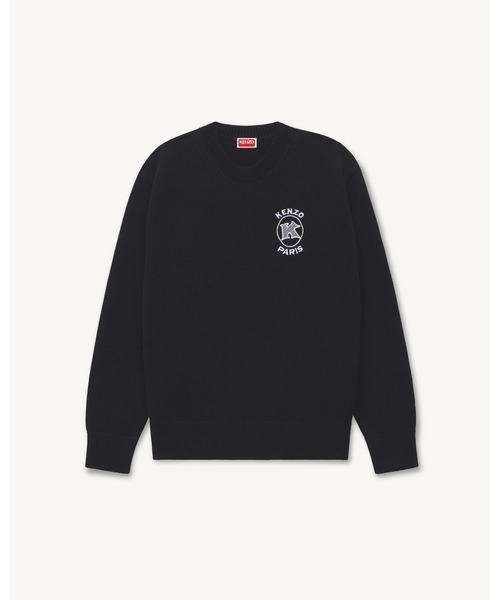 'KENZO Paris Emblem' エンブロイダリー ジャンパー イン コットン メンズの画像