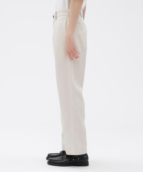 パンツ LINEN CANVAS メンズの画像