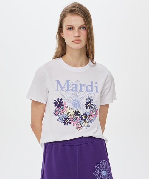 Mardi Mercredi（マルディメクルディ） tシャツ SLIM TSHIRT