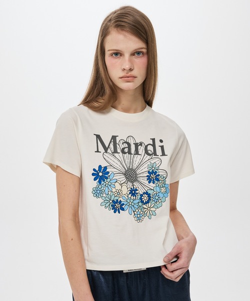 Mardi Mercredi（マルディメクルディ） tシャツ 半袖 SLIM TSHIRT