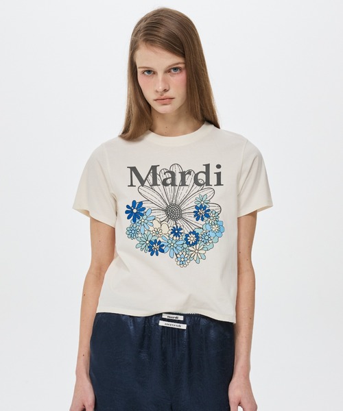 Mardi Mercredi（マルディメクルディ） tシャツ 半袖 SLIM TSHIRT