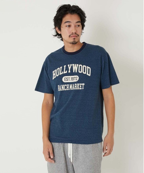 HOLLYWOOD RANCH MARKET（HOLLYWOOD RANCH MARKET） tシャツ キャメル