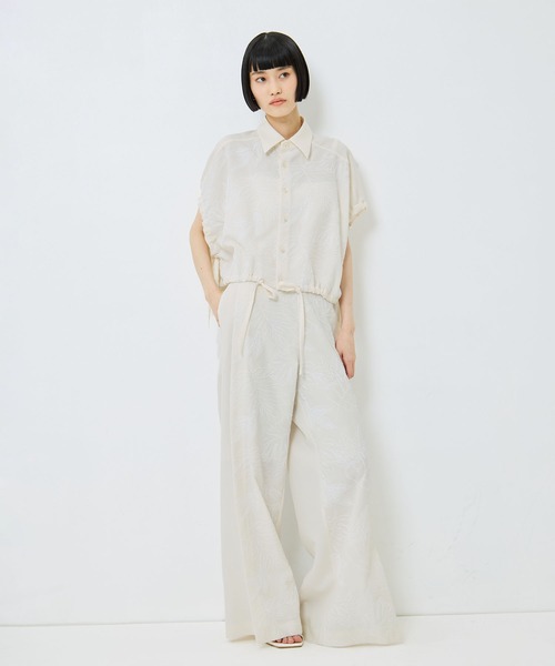 ウジョーujoh シアーパンツ　2024ss UJOH（ウジョー） パンツ 「UJOH/ウジョー」「STUDIOUS別注」 FLOWER