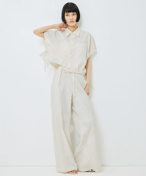 UJOH（ウジョー） パンツ 「UJOH/ウジョー」「STUDIOUS別注」 FLOWER