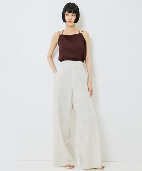 ウジョーujoh シアーパンツ　2024ss UJOH（ウジョー） パンツ 「UJOH/ウジョー」「STUDIOUS別注」 FLOWER