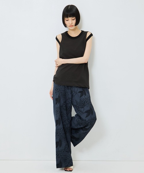 UJOH（ウジョー） パンツ 「UJOH/ウジョー」「STUDIOUS別注」 FLOWER