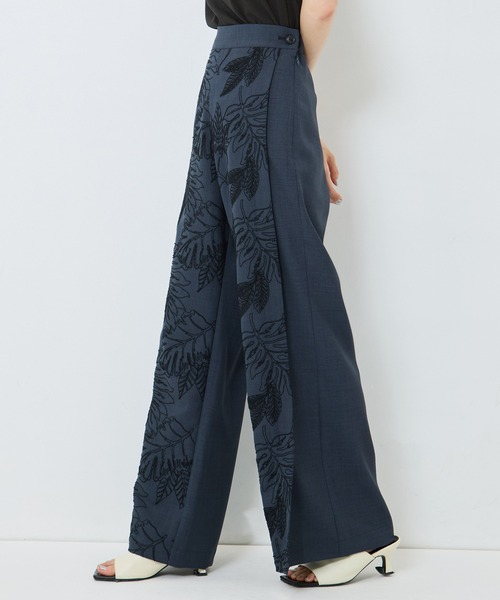 UJOH（ウジョー） パンツ 「UJOH/ウジョー」「STUDIOUS別注」 FLOWER