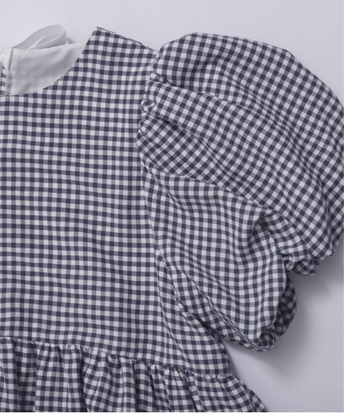 Fit more（フィットモア） チェックティアードトップス レディース