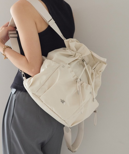 ノースフェイス　3way バッグ　クリーム色 THE NORTH FACE（ザ ノースフェイス） ノースフェイス デイバック