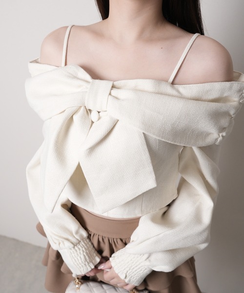 「LIPSERVICE」 長袖ブラウス FREE ブラック レディース_画像2