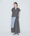 ワイドパンツ パンツ 「多機能ウェア」シアー楊...の詳細画像1