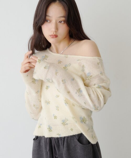 SNIDEL（スナイデル） ニットアンサンブル F ミント レディース 