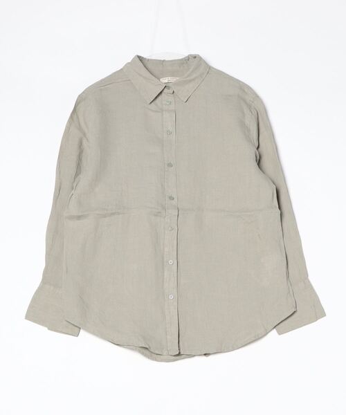 「gina tricot」 長袖シャツ S グリーン系その他 レディース_画像2