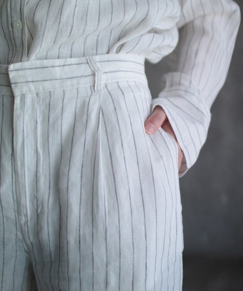 「gina tricot」 長袖シャツ S グリーン系その他 レディース_画像7