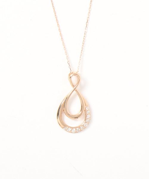 con affetto(ファッション) ネックレス K18ダイヤデザイン
