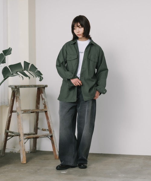 orSlow（オアスロウ） シャツ US ARMY FATIGUE SHIRT アーミーシャツ