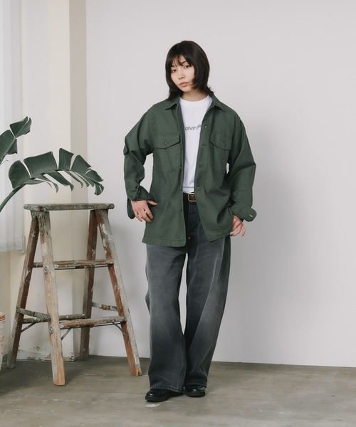 orSlow（オアスロウ） シャツ US ARMY FATIGUE SHIRT アーミーシャツ