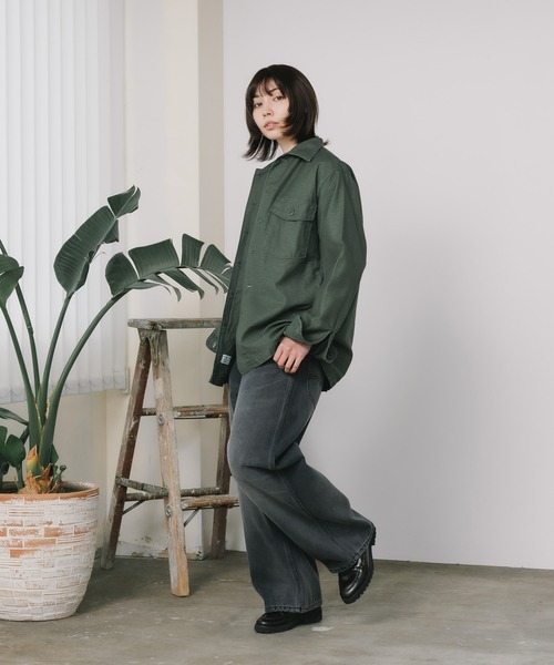 orSlow（オアスロウ） シャツ US ARMY FATIGUE SHIRT アーミーシャツ