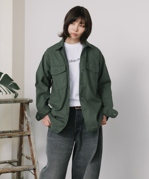 orSlow（オアスロウ） シャツ US ARMY FATIGUE SHIRT アーミーシャツ