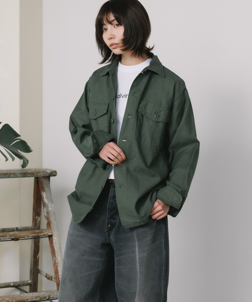 orSlow（オアスロウ） シャツ US ARMY FATIGUE SHIRT アーミーシャツ