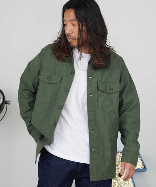orSlow（オアスロウ） シャツ US ARMY FATIGUE SHIRT アーミーシャツ