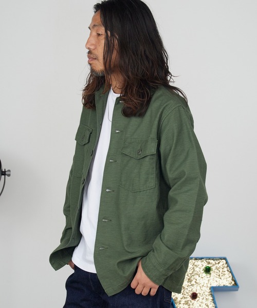 orSlow（オアスロウ） シャツ US ARMY FATIGUE SHIRT アーミーシャツ