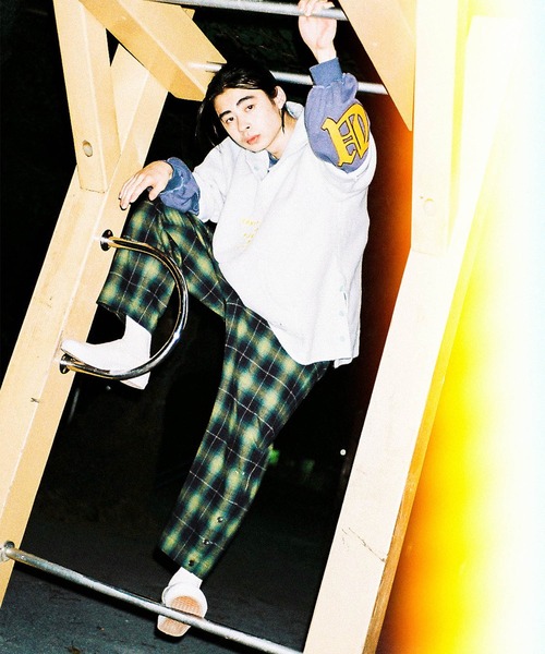 EFFECTEN（エフェクテン） パンツ Rougeburg button length CH pants