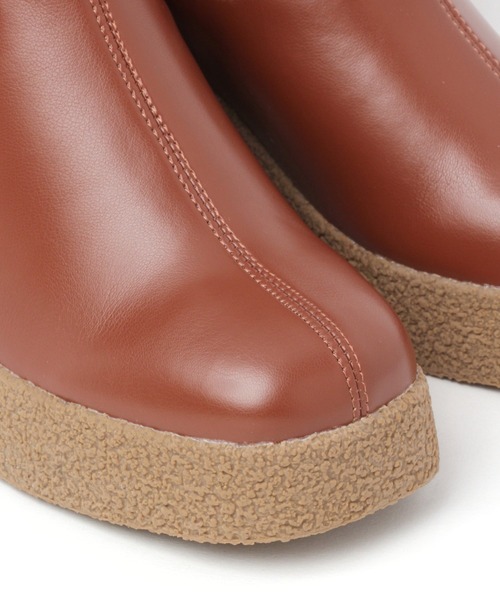 Salvatore Ferragamo Avord Rope Platform Leather Lace-up Loafers -Hickory -US 8 Hunter Boots! main image 2