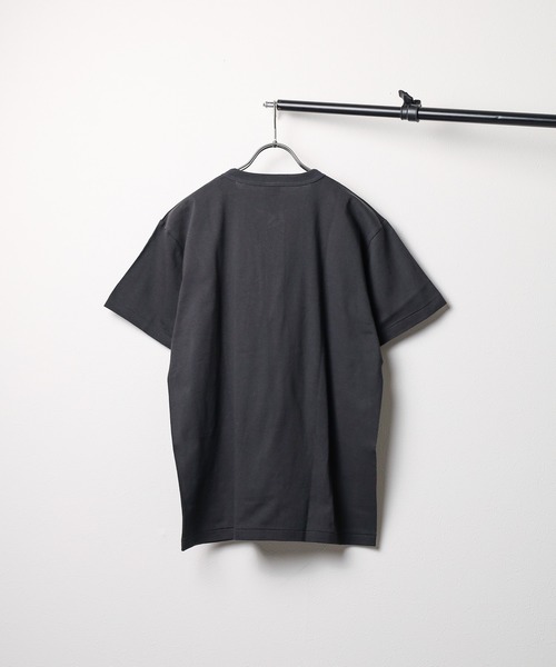 tシャツ バックオープンヘンリーネックTシャツ レディース TRUSS 半袖 Tシャツ 男女兼用 オープンエンド マックスウェイト