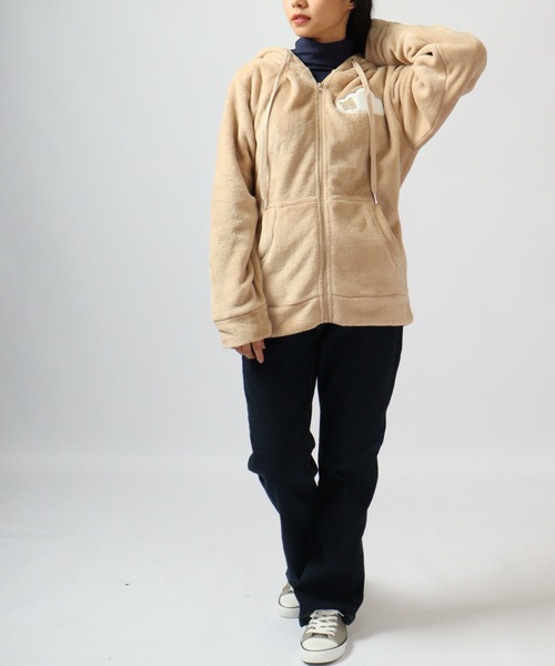 FUNALIVE（ファンアライブ） パーカー Rilakkuma ボアフリース