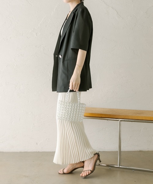 ワンピース リブニットタイトワンピース COLLAGE