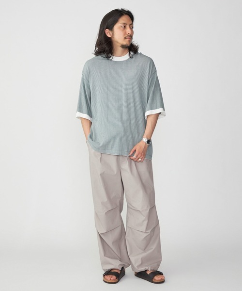 パンツ mid53 SHIPS.me パンツ 「ZOZO限定」SHIPS.me: イージーオーバーパンツ